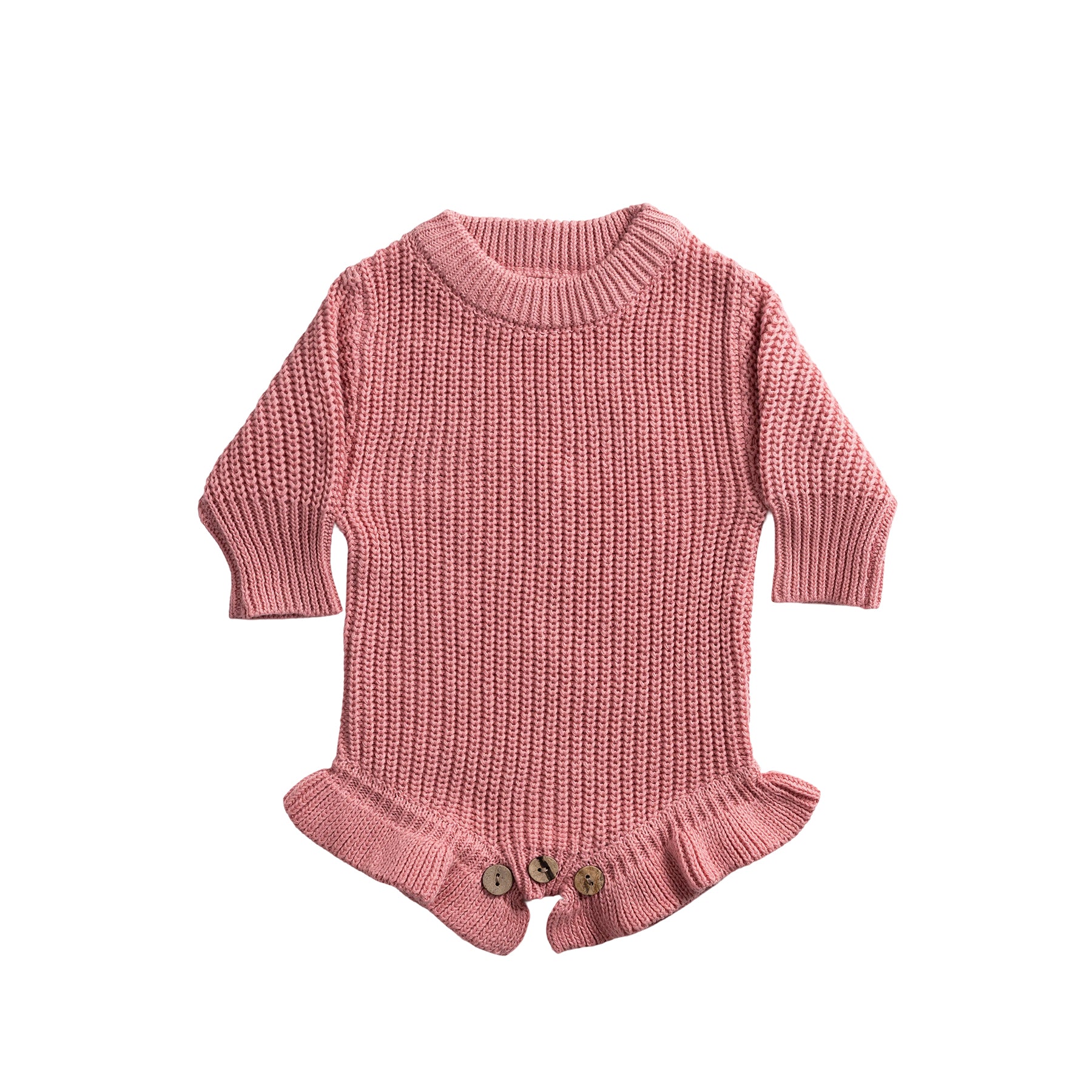 Custom Embroidered Baby Knit Romper