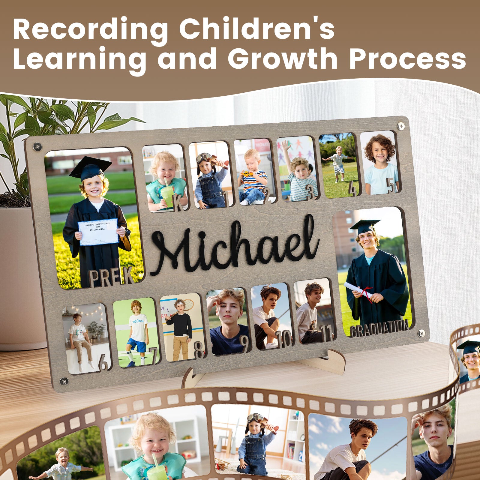 Pre-K to 12 School Picture Frame