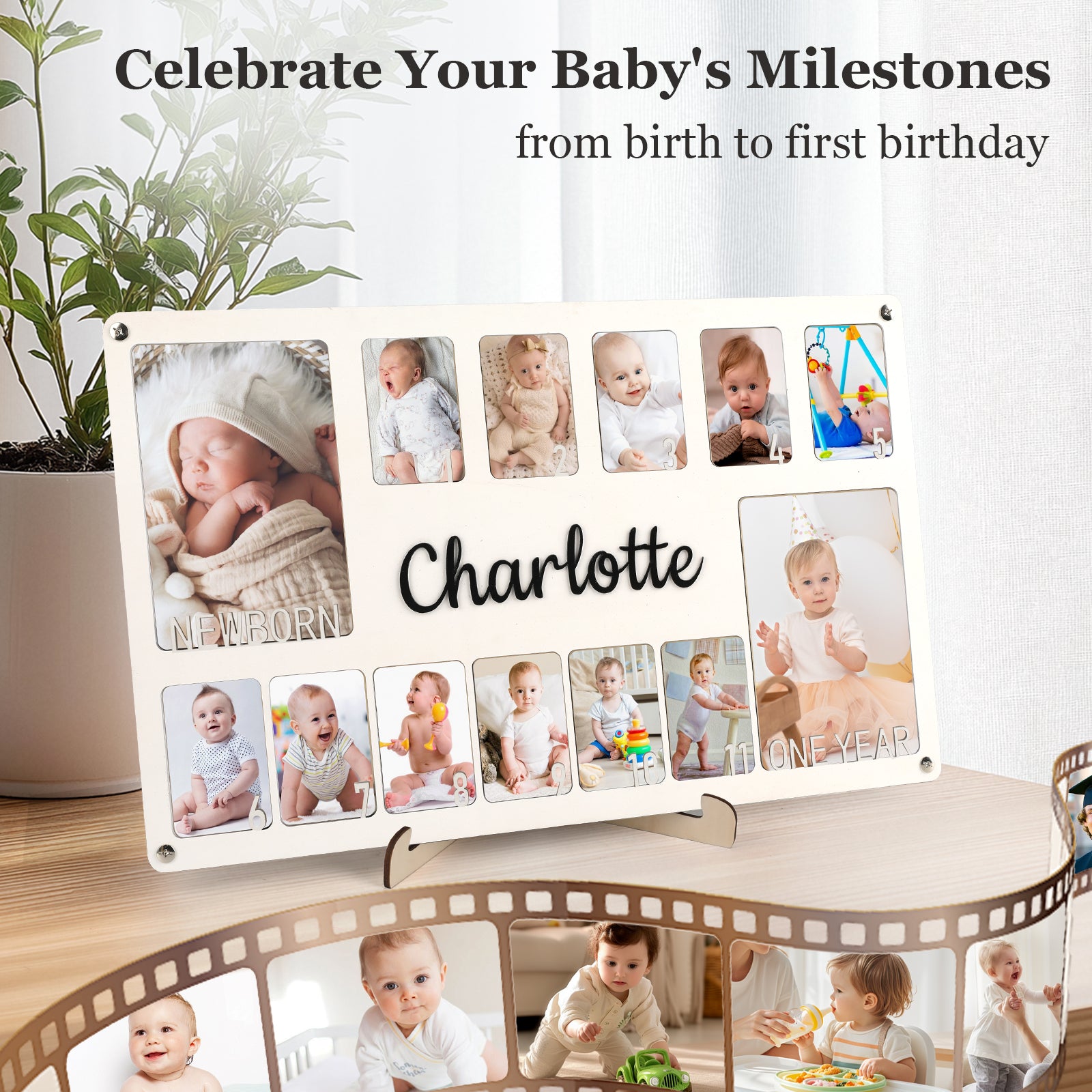 My First Year Photo Frame