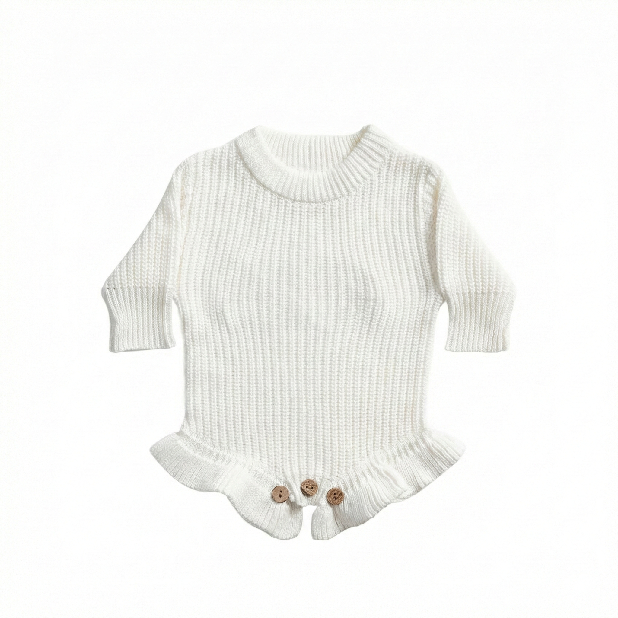 Custom Embroidered Baby Knit Romper