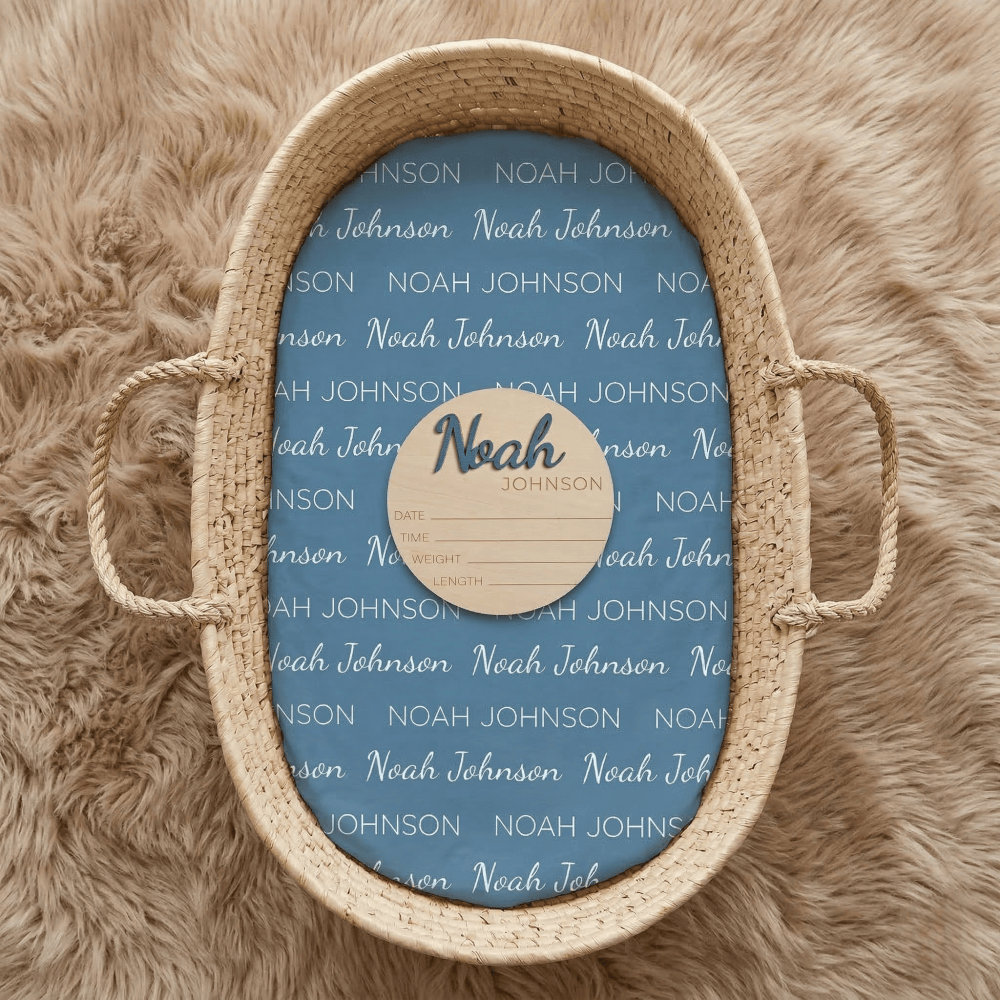 Personalized Baby Blanket with Name, Custom Milk Silk Swaddle Blanket for Newborn Boys & Girls