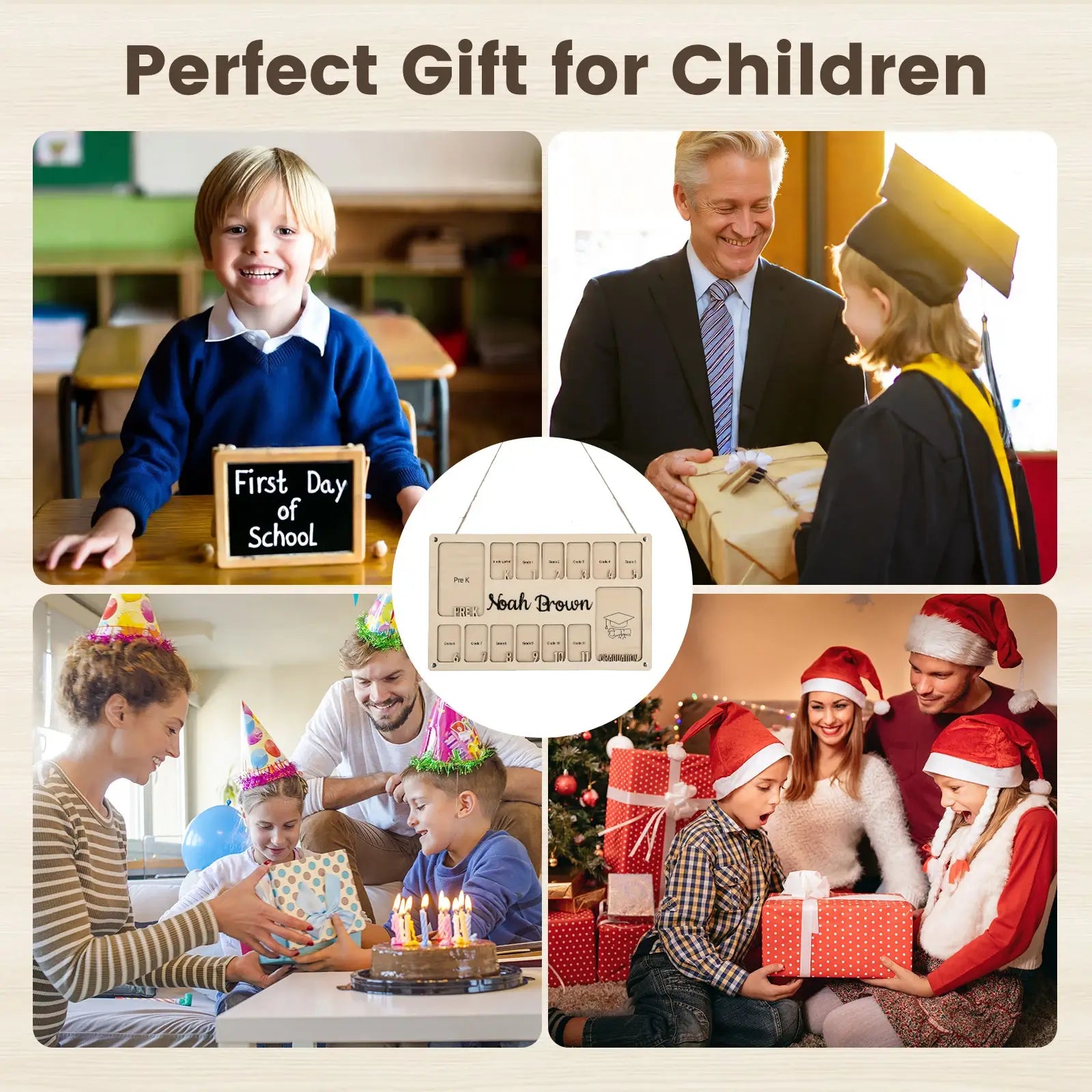 Personalized School Years Photo Frame | Pre-K to 12