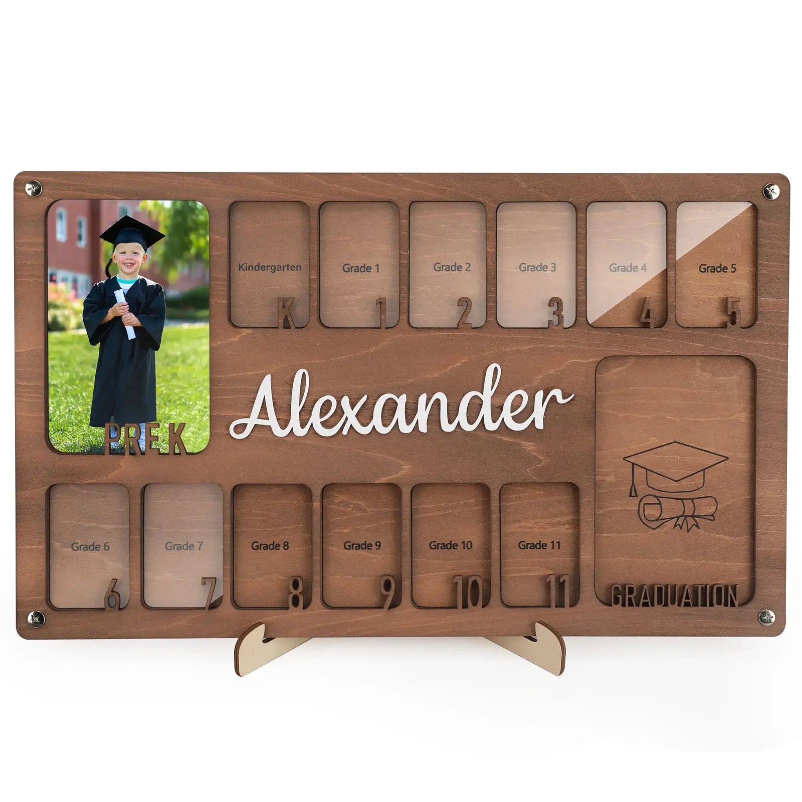 Personalized School Years Photo Frame | Pre-K to 12