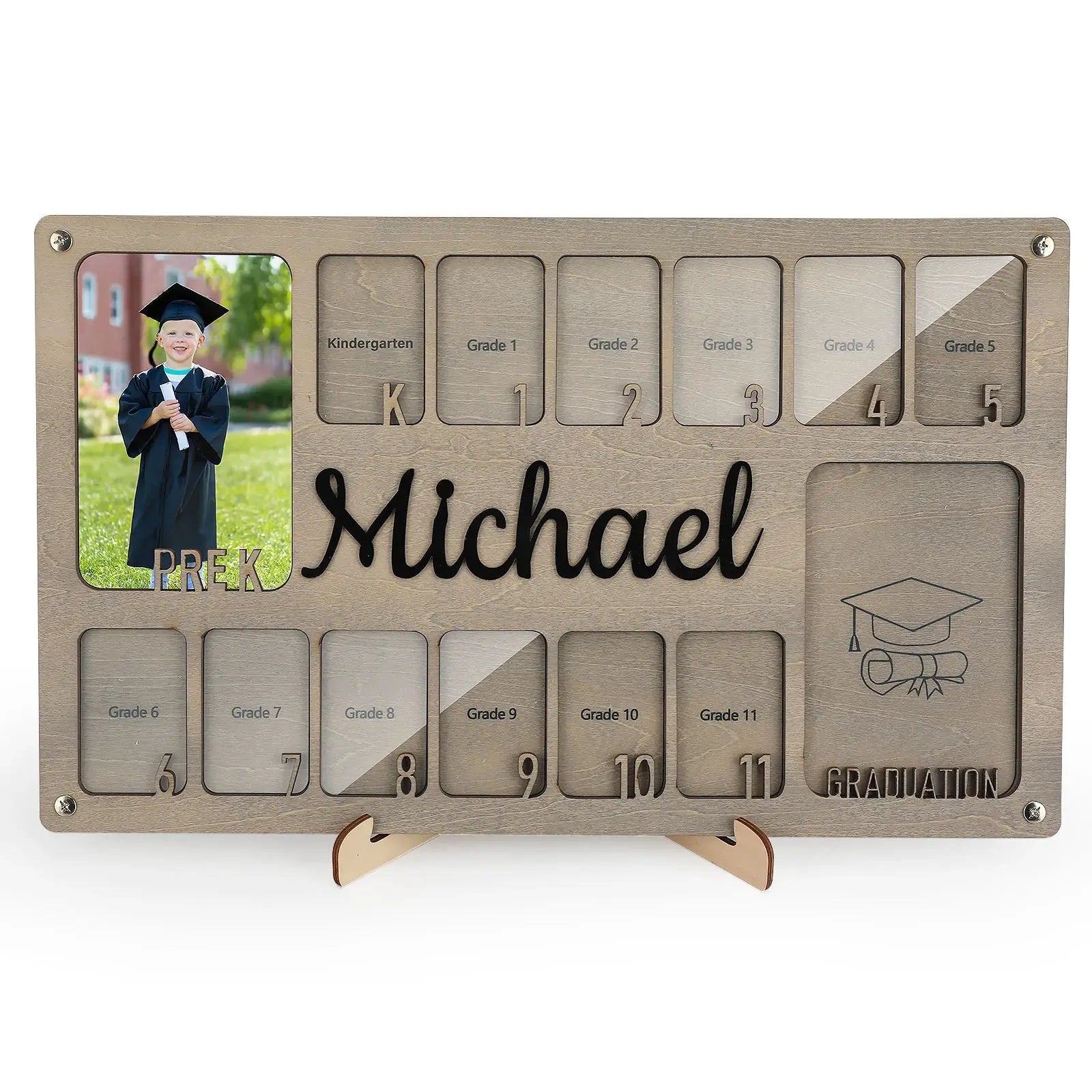 Personalized School Years Photo Frame | Pre-K to 12