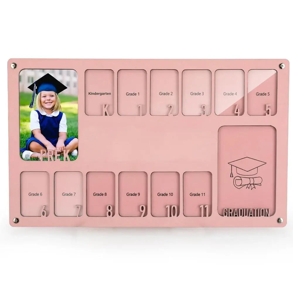 Personalized School Years Photo Frame | Pre-K to 12
