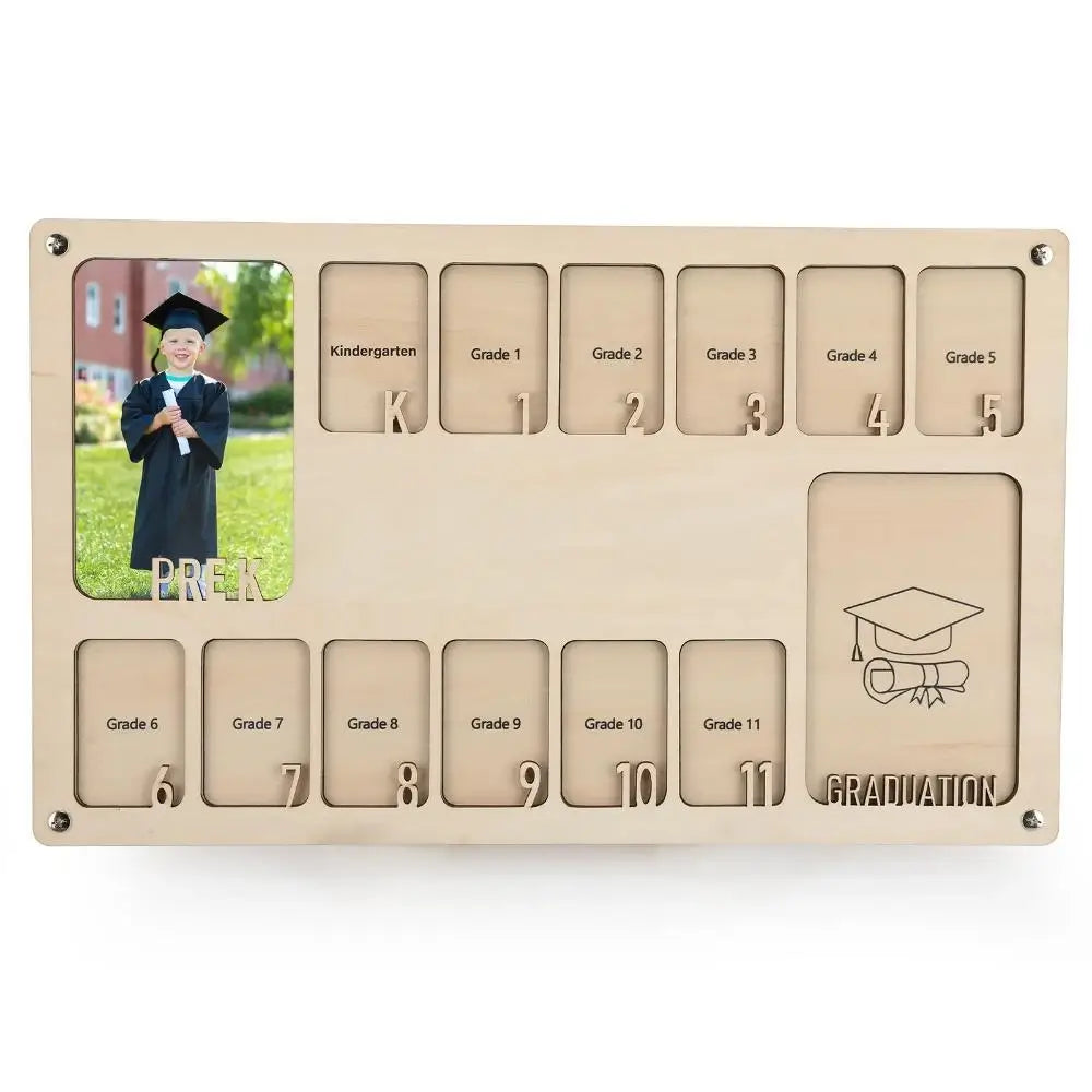 Personalized School Years Photo Frame | Pre-K to 12
