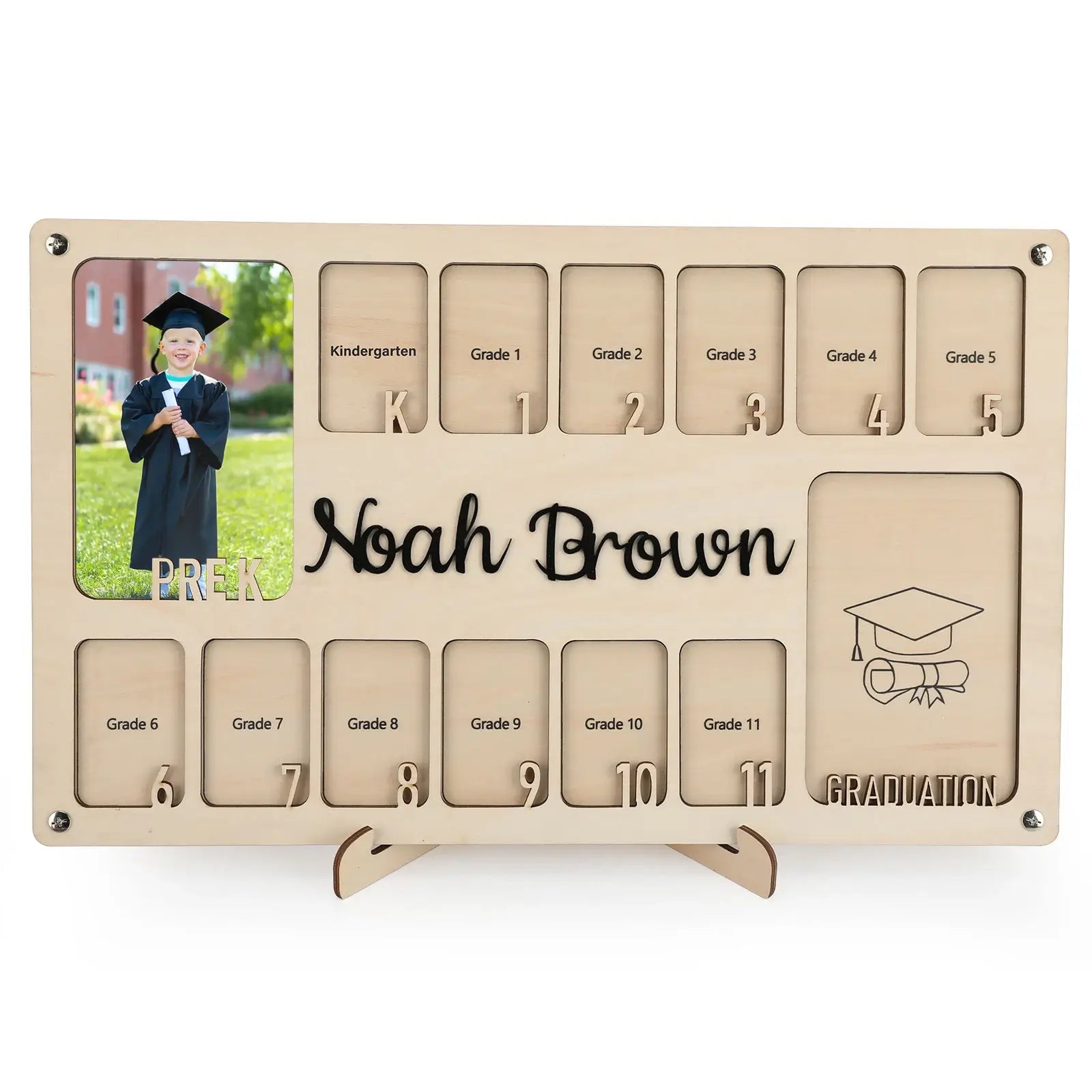 Personalized School Years Photo Frame | Pre-K to 12